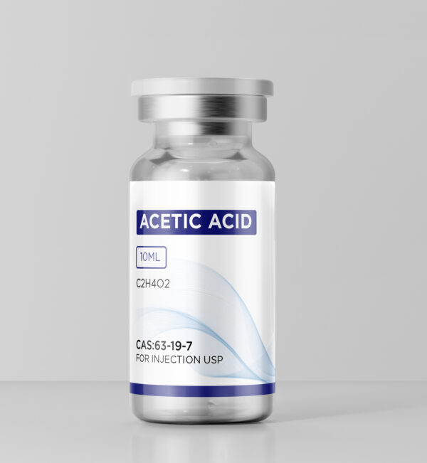 Growth Guys Acetic Acid 0.06% 10ml vial, 99.86% purity Janoshik tested research peptide