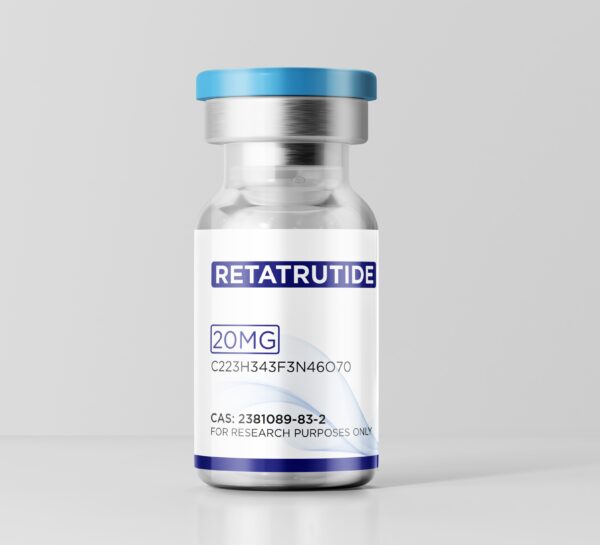 Growth Guys Retatrutide 20mg vial, 99.86% purity Janoshik tested research peptide