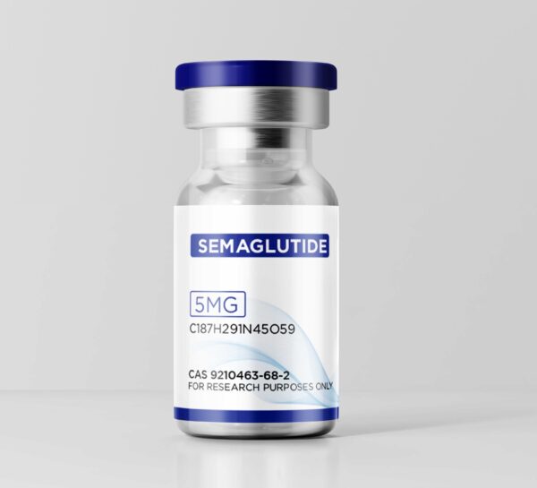 Growth Guys Semaglutide 5mg vial, 99.86% purity Janoshik tested research peptide