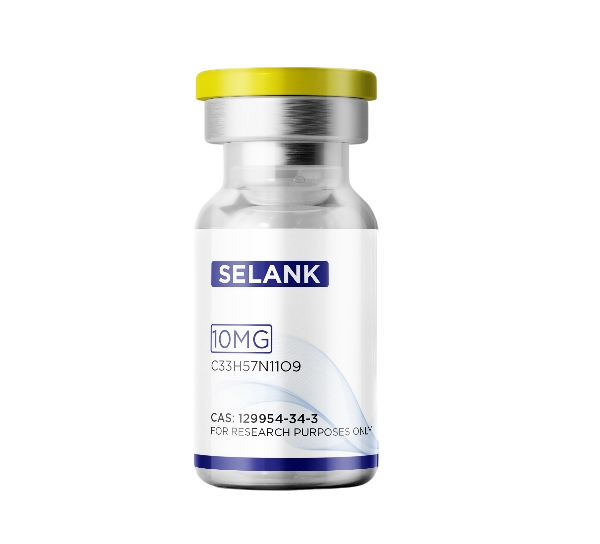 Selank 10mg yellow color